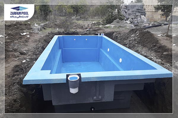 آیا استخر زرفام در محل نصب اسمبل می ‌شود