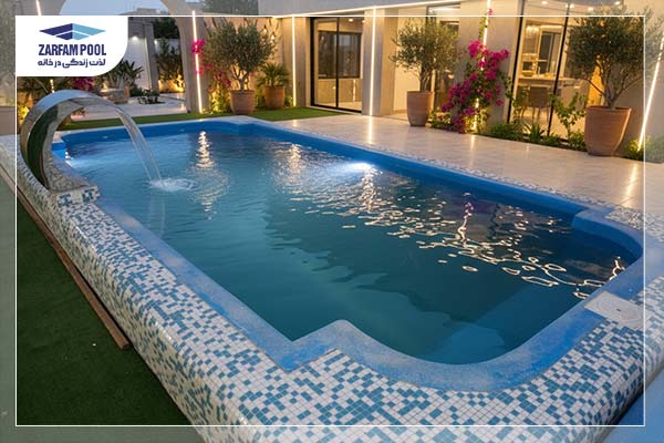 انواع استخر در باغ