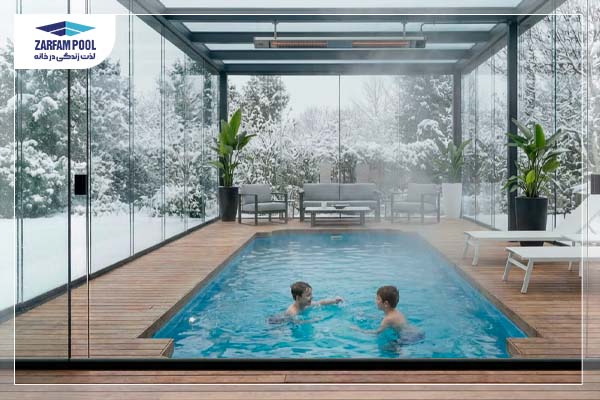 گرمایش آب استخر پیش ساخته